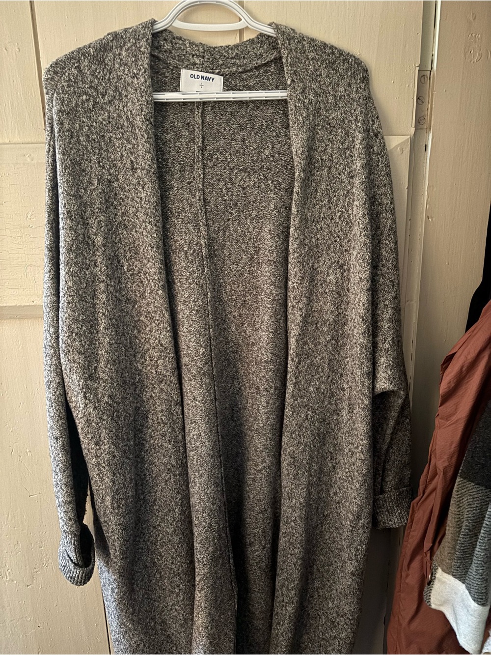 Old Navy Heather Gray Open Cardigan